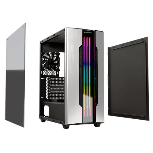 Computer case Cougar Gemini M-Silver/Компьютерный кейс - PC Market