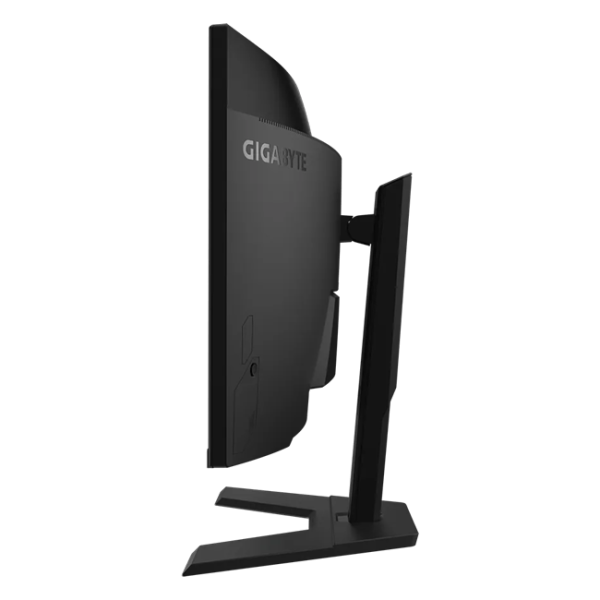 Gigabyte - 34" GS34WQCP-EK Curved Gaming Monitor, VA, 180hz, 1mc, UHD (3440 х 1440), HDMI, DisplayPort, Black