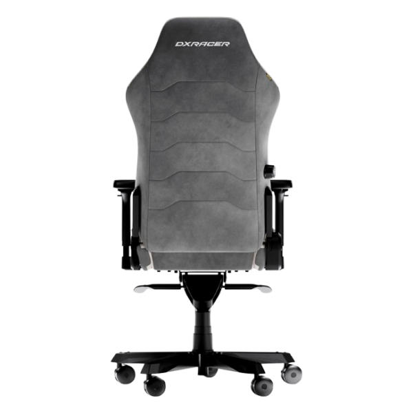 DXRacer White and Grey Master Chair - Fabric