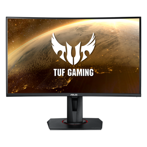 ASUS - 27" TUF Gaming VG27WQ Curved Monitor, VA, 1mc, 165Hz, WQHD 2K (2560x1440), HDMI, DisplayPort