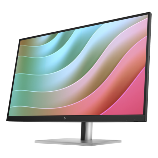 HP - 27" EliteDisplay E27k G5 4K Monitor, IPS, HDMI,USB-C, 5mc, UHD (3840x2160), Silver