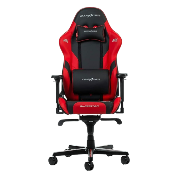 DXRacer Black and Red Gladiator Chair