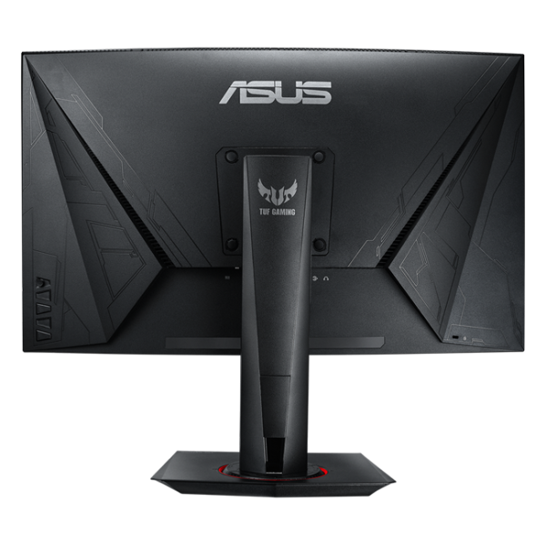 ASUS - 27" TUF Gaming VG27WQ Curved Monitor, VA, 1mc, 165Hz, WQHD 2K (2560x1440), HDMI, DisplayPort