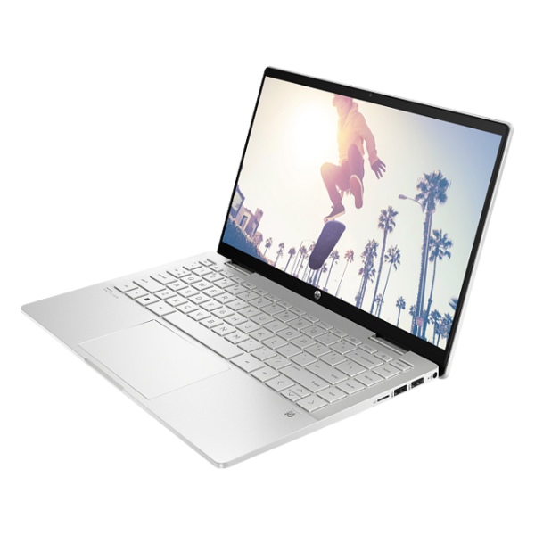 HP Pavilion x360 14-ek1002ci (VHR)<br> <span style="color: #ff0000;"> Intel Core i7-1355U| DDR4 16GB| SSD 512GB| 14 FHD IPS Touch| Intel Iris Xe Graphics| Backlit| NoOS| Ru| Natural Silver