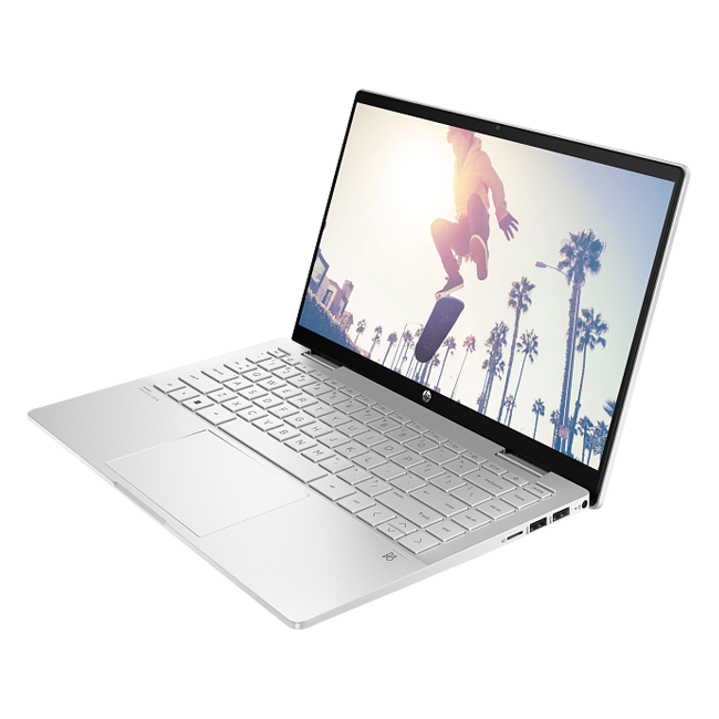 HP Pavilion x360 14-ek1002ci (VHR)<br> <span style="color: #ff0000;"> Intel Core i7-1355U| DDR4 16GB| SSD 512GB| 14 FHD IPS Touch| Intel Iris Xe Graphics| Backlit| NoOS| Ru| Natural Silver