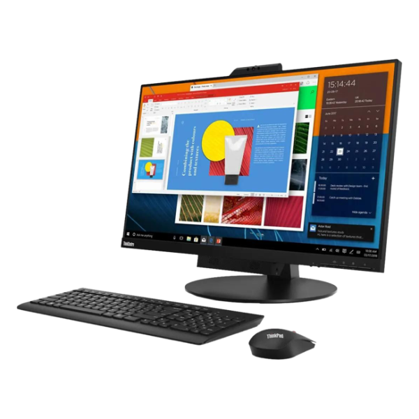 Lenovo - 27" TIO27 Monitor, IPS, 60Hz, 4mc, 2K QHD(2560x1440), 2x USB+HDMI+DP