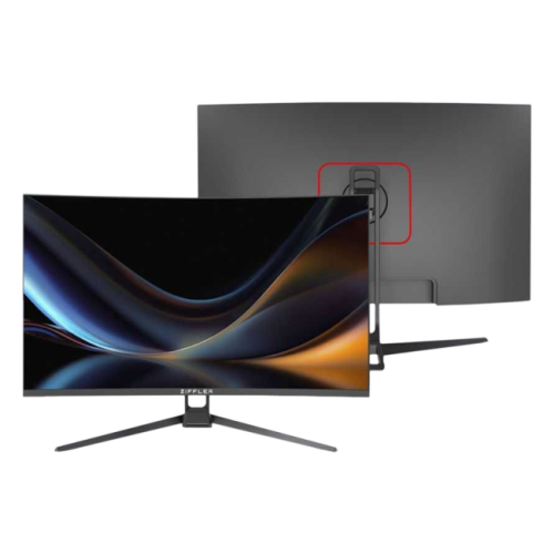 ZIFFLER 27G280 27" Curved monitor (HDMI+DP+Audio out+DC) VA panel 280hz R1800 RGB
