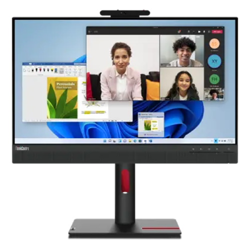 Lenovo- 23,8" TIO24Gen5, IPS, 4mc, 60 hz, FHD (1920x1080), HDMI+DP+USB 3.2+USB-B