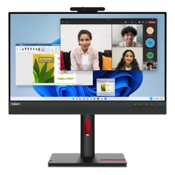 Lenovo- 23,8" TIO24Gen5, IPS, 4mc, 60 hz, FHD (1920x1080), HDMI+DP+USB 3.2+USB-B