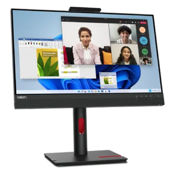 Lenovo- 23,8" TIO24Gen5, IPS, 4mc, 60 hz, FHD (1920x1080), HDMI+DP+USB 3.2+USB-B