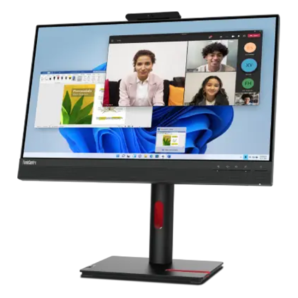 Lenovo- 23,8" TIO24Gen5, IPS, 4mc, 60 hz, FHD (1920x1080), HDMI+DP+USB 3.2+USB-B