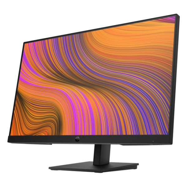 HP P24h G5 FND Monitor, IPS, 75Hz, 5mc, FHD (1920x1080), VGA+HDMI+DisplayPort, Black