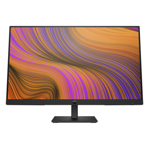 HP P24h G5 FND Monitor, IPS, 75Hz, 5mc, FHD (1920x1080), VGA+HDMI+DisplayPort, Black
