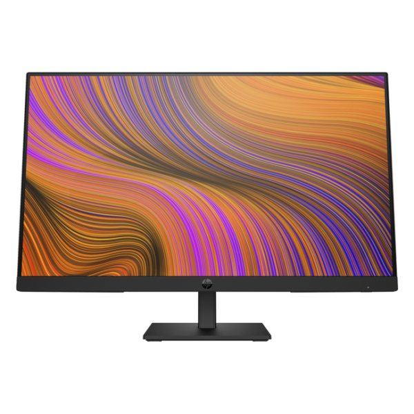 HP P24h G5 FND Monitor, IPS, 75Hz, 5mc, FHD (1920x1080), VGA+HDMI+DisplayPort, Black