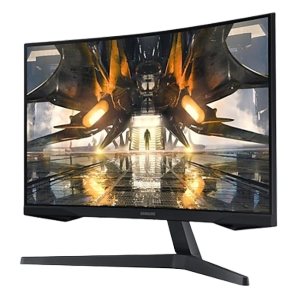 Samsung - 27" LS27AG550EPXUZ Odyssey G5 Curved Gaming Monitor, IPS, 165Hz, 1mc, QHD (2560x1440), HDMI