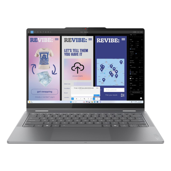 Lenovo Yoga 7 2-in-1<br> <span style="color: #ff0000;"> Intel Core Ultra 7-256V| DDR5 16GB| SSD 512GB| 14 WUXGA OLED| Intel Arc Graphics| Free Dos| LUNA GREY