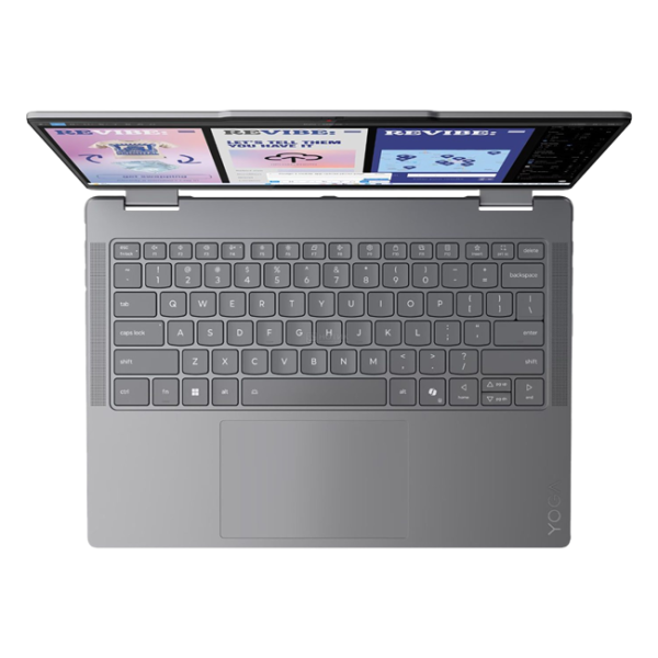 Lenovo Yoga 7 2-in-1<br> <span style="color: #ff0000;"> Intel Core Ultra 7-256V| DDR5 16GB| SSD 512GB| 14 WUXGA OLED| Intel Arc Graphics| Free Dos| LUNA GREY