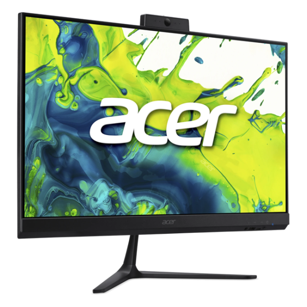 Acer Aspire C24-2G| Intel N150| DDR4 8GB| SSD 512GB| 23.8" FullHD IPS 120Hz| Intel UHD Graphics| NoOS| Black