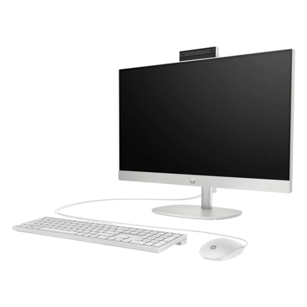 HP 24-cr0011l (8L2)| Intel Core i5-1335U| DDR4 8GB| SSD 512GB| 23,8 FHD| Intel Iris Xe Graphics| No DVD| key + mouse| NoOS| RU| White