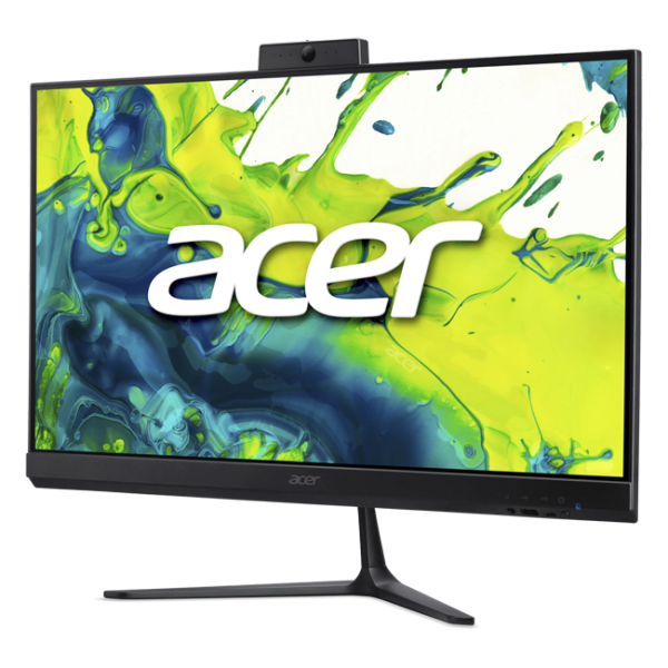 Acer Aspire C24-2G| Intel N150| DDR4 8GB| SSD 512GB| 23.8" FullHD IPS 120Hz| Intel UHD Graphics| NoOS| Black