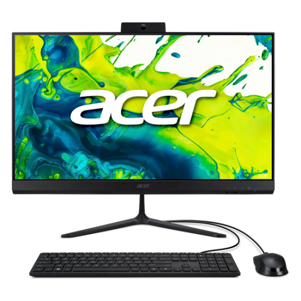 Acer Aspire C24-2G| Intel N150| DDR4 8GB| SSD 512GB| 23.8" FullHD IPS 120Hz| Intel UHD Graphics| NoOS| Black
