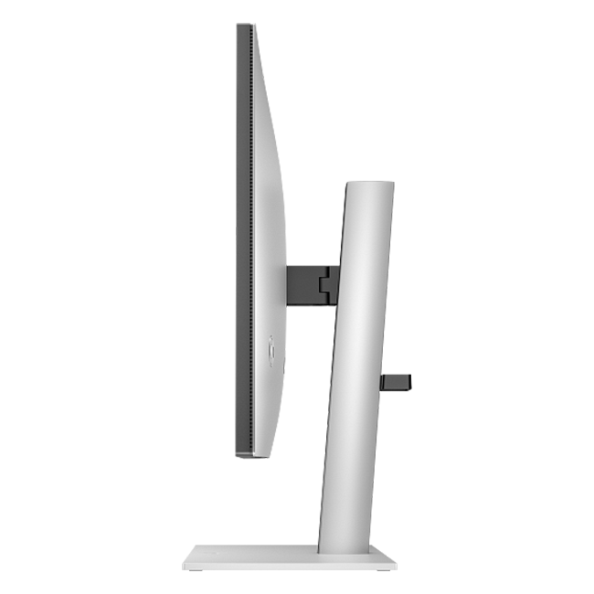 HP - 27" Series 7 Pro 727PK 4K Monitor, IPS, 5mc, 60Hz, HDMI, DP, Type-C, UHD (3840 x 2160), Black-Silver