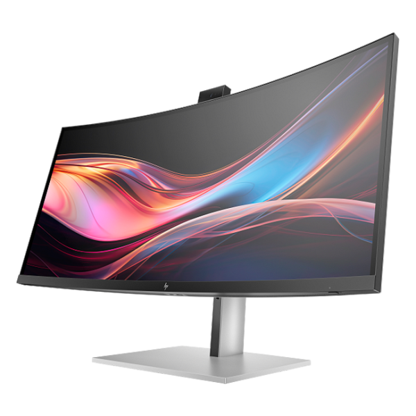 HP - 34" 7 Pro 734PM  Monitor, IPS, 5mc, WQHD (3440x1440), HDMI+DP,USB, Silver