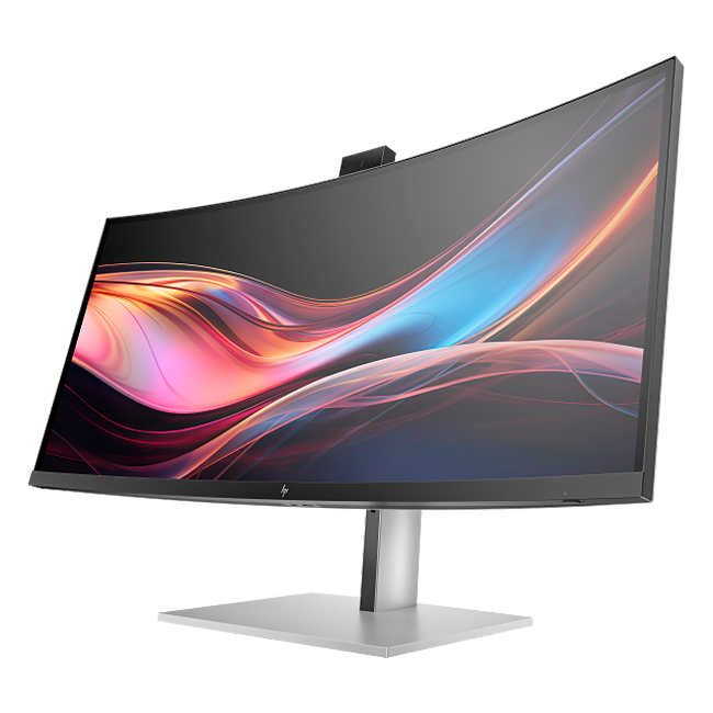 HP - 34" 7 Pro 734PM  Monitor, IPS, 5mc, WQHD (3440x1440), HDMI+DP,USB, Silver
