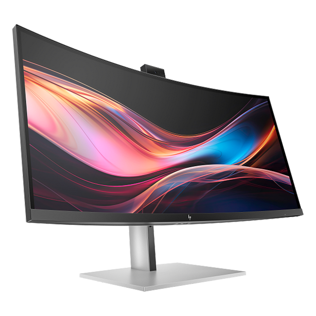 HP - 34" 7 Pro 734PM  Monitor, IPS, 5mc, WQHD (3440x1440), HDMI+DP,USB, Silver