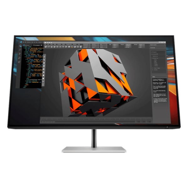 HP - 32" 7 Pro 732PK  Monitor, IPS, 5mc,UHD (3840 x 2160), HDMI, Type-C; USB hub, DP, Black-Silver
