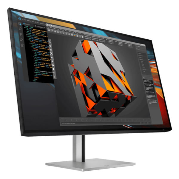 HP - 32" 7 Pro 732PK  Monitor, IPS, 5mc,UHD (3840 x 2160), HDMI, Type-C; USB hub, DP, Black-Silver