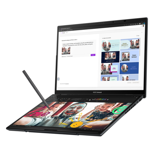 ASUS Zenbook Duo UX8406CA<br> <span style="color: #ff0000;"> Intel Core Ultra 9-285H| DDR5 32GB| SSD 1TB| 14.0" FHD OLED| Intel Arc Graphics| Backlit| Win11H| RU| Black