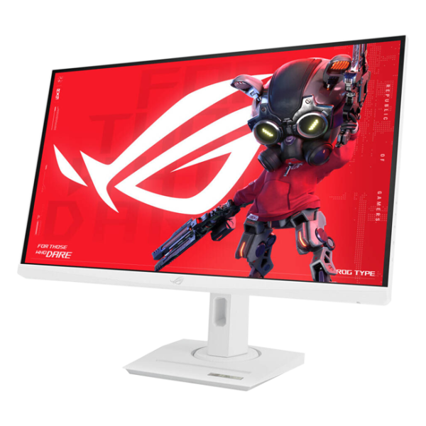 ASUS - 27" ROG Strix XG27UCG-W Dual mode Gaming Monitor,  UHD (3840x2160), dual mode (4K 160Hz or FHD 320Hz), 1ms,  USB Type-C, White