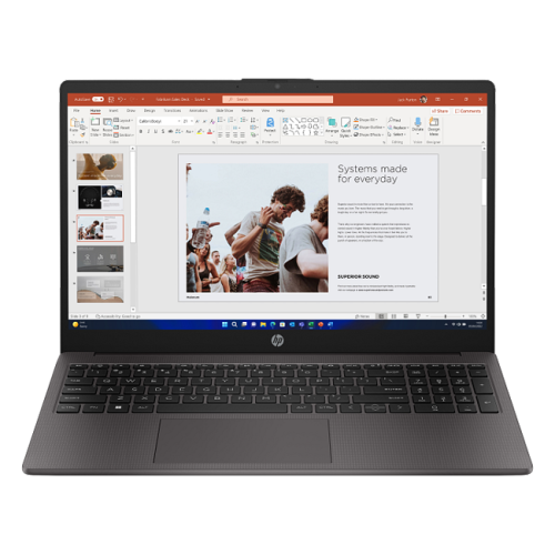 HP 250 G10 (1P0)<br> <span style="color: #ff0000;"> Intel Core i3-N305| DDR4 8GB| SSD 512GB| 15.6 FHD| Intel UHD Graphics| NoOS| RU| Black