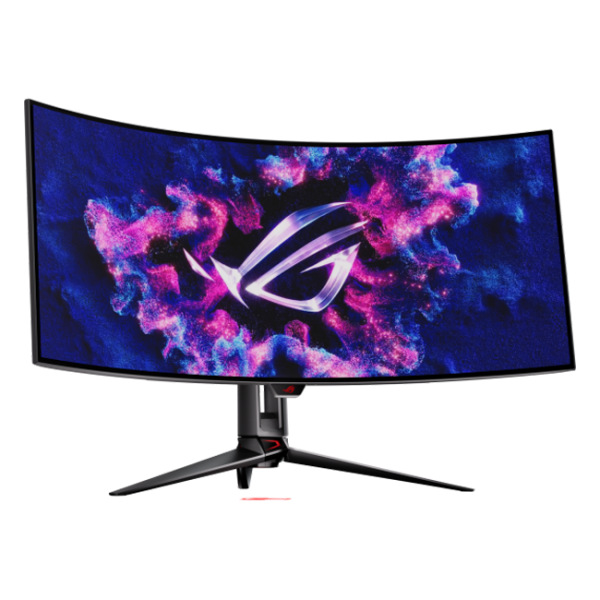 ASUS - 39" ROG Swift OLED PG39WCDM Curved Gaming Monitor, 240 Hz, 0.03 ms, UWQHD (3440x1440),  G-SYNC, ROG Smart KVM, Type-C, Black