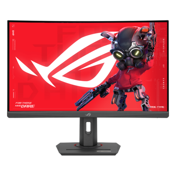 ASUS - 27" ROG Strix XG27WCMS Curved Gaming Monitor, QHD (2560x1440), 280Hz, 1ms, USB Type-C, HDR, Black