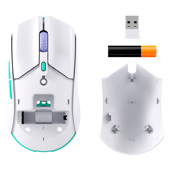 HyperX Pulsefire Haste 2 Core Wireless White