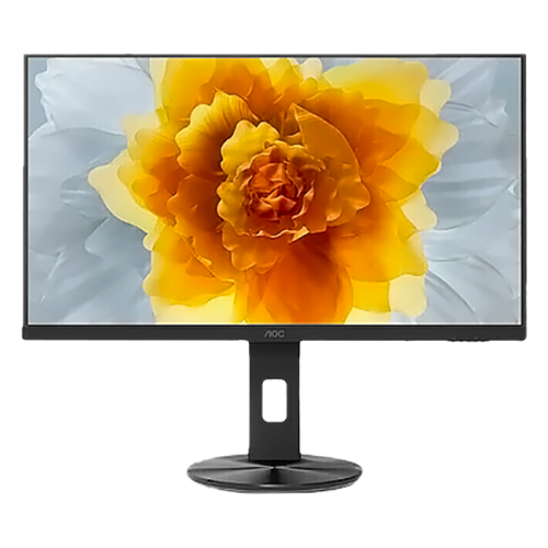 AOC - 27" Q27V10C Monitor, IPS, 4mc, 100Hz, QHD (2560 x 1440), HDMI+DP, Black
