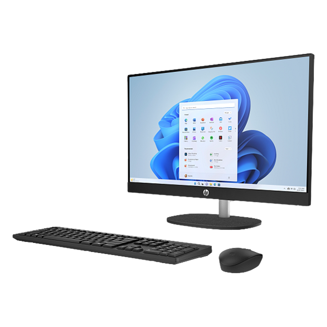 HP 24-cr0049l (9Y8) Intel Core i5-1335U| DDR4 8GB| SSD 512GB| 23,8 FHD| Intel Iris Xe Graphics| No DVD| key + mouse| NoOS| RU| Black