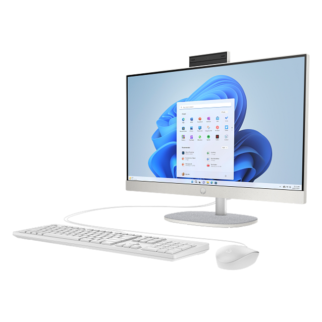 HP 24-cr1060ci (477) Intel Core Ultra5-125U| DDR5 16GB| SSD 512GB| 23,8 FHD| Intel UHD Graphics| key + mouse| FreeDOS| RU| White