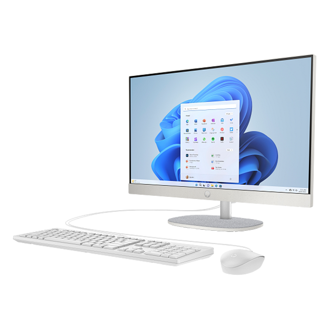 HP 24-cr0309nh (3TB) Intel Core i5-1334U| DDR4 8GB| SSD 512GB| 23,8 FHD IPS| Intel Iris Xe Graphics| No DVD| key + mouse| NoOS| RU| White