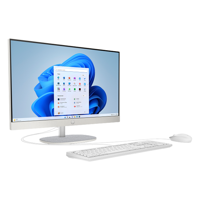 HP 24-cr1060ci (477) Intel Core Ultra5-125U| DDR5 16GB| SSD 512GB| 23,8 FHD| Intel UHD Graphics| key + mouse| FreeDOS| RU| White