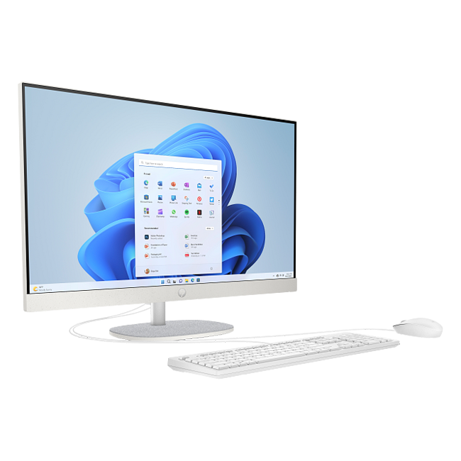 HP 27-cr0068ny (RQ9) Intel Core i5-1334U| DDR4 16GB| SSD 512GB| 27" FHD IPS| Intel Iris Xe Graphics| key+mouse| NoOS| RU| White