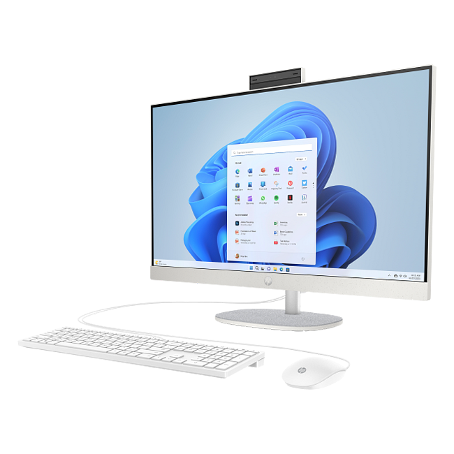 HP 27-cr0008l (JC2) Intel Core i5-1335U| DDR4 16GB| SSD 512GB| 27" FHD IPS| Intel Iris Xe Graphics| key+mouse| NoOS| RU| White