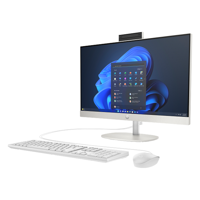 HP ProOne 240 G10| Intel Core Ultra 5 125U| DDR5 8GB| SSD 512GB| 23,8 FHD| Intel UHD Graphics| key + mouse| FreeDOS| Shell White