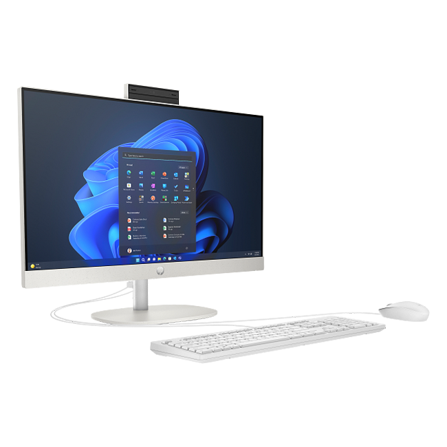 HP ProOne 240 G10| Intel Core Ultra 5 125U| DDR5 8GB| SSD 512GB| 23,8 FHD| Intel UHD Graphics| key + mouse| FreeDOS| Shell White