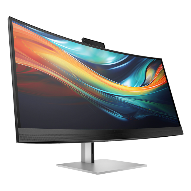 HP - 39,7" S7 Pro 740pm 5K2K Curved Monitor, IPS, 5mc, 60Hz, WUHD (5120×2160), HDMI+DP