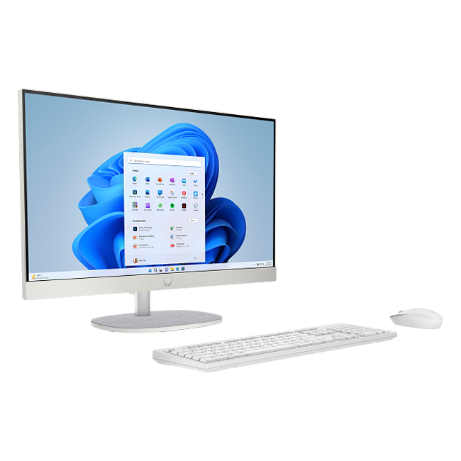 HP 24-cr0098ci (470)| Intel Core i5-1335U| DDR4 16GB| SSD 512GB| 23,8 FHD| Intel Iris Xe Graphics| key + mouse| NoOS| RU| White